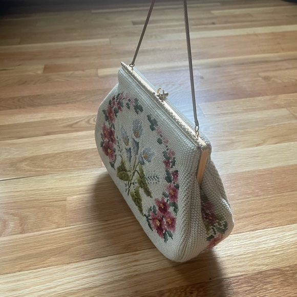 Vintage Wool Tapestry Bag - Picture 4 of 6